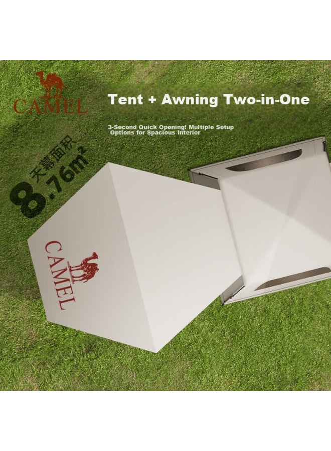 Camel Outdoor Camping Tent, Portable Folding, Rainproof, Thickened, Automatic Canopy Tent For Camping, 173ba6b111 - Image 4