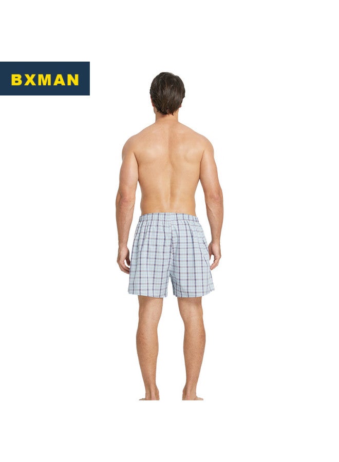 Bxman Extra Large Size Aladdin Pants Men's Underwear, Boxer Briefs, Pure Cotton Woven Loose Shorts, Ch900 Xxxxl - Image 3
