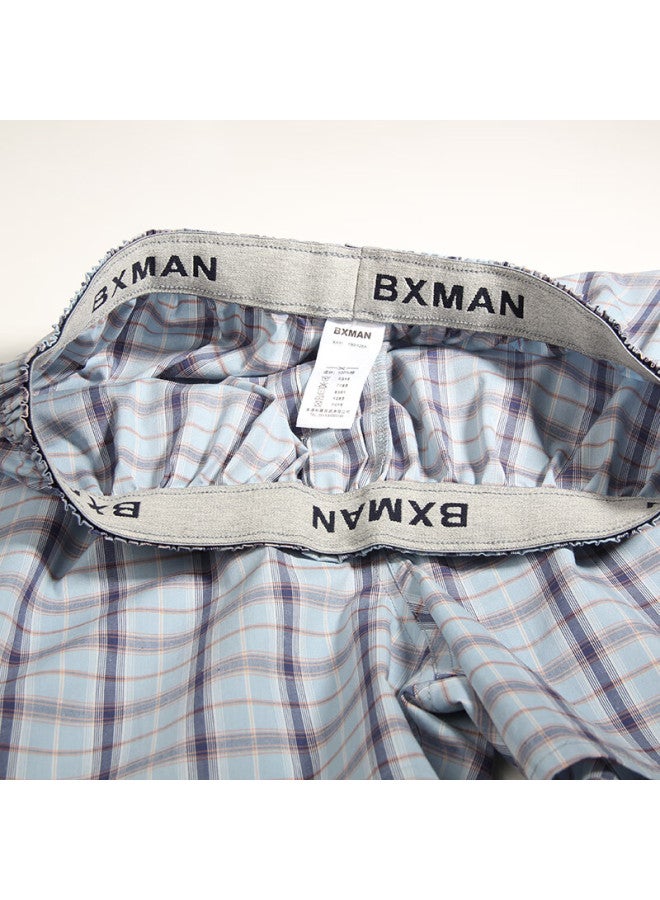 Bxman Extra Large Size Aladdin Pants Men's Underwear, Boxer Briefs, Pure Cotton Woven Loose Shorts, Ch900 Xxxxl - Image 4