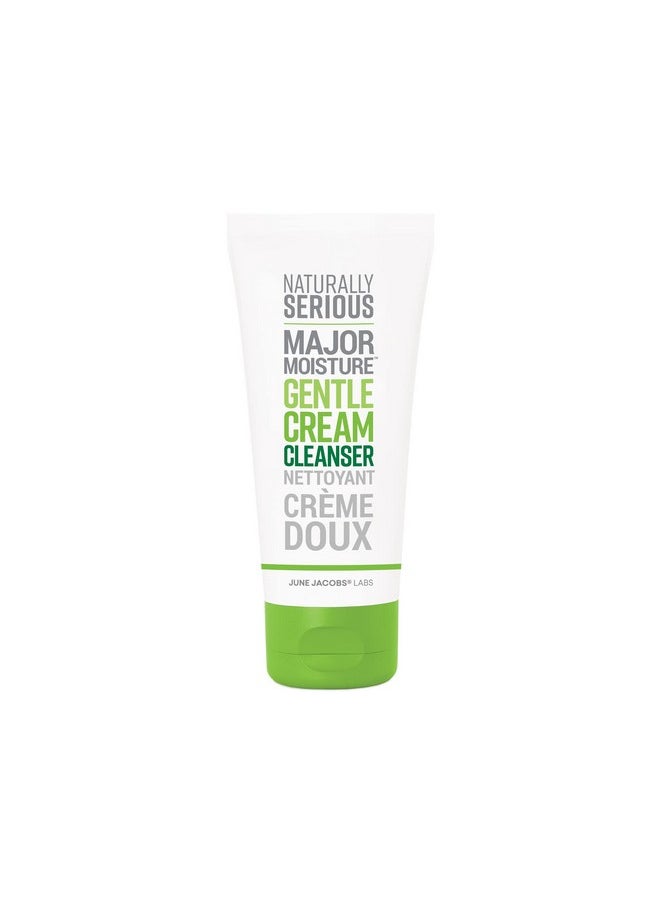 NATURALLY SERIOUS - | Major Moisture Gentle Cream Cleanser Hydrating Cleanser With Coconut Oil Makeupremoving Cleanser Vegetarian Skincare Crueltyfree Skincare - Image 1