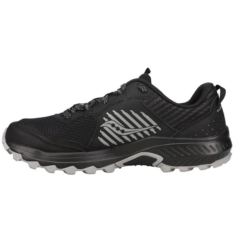 Saucony Men's Excursion TR15 Trail Running Shoe, Black/Shadow, 10 - Image 4