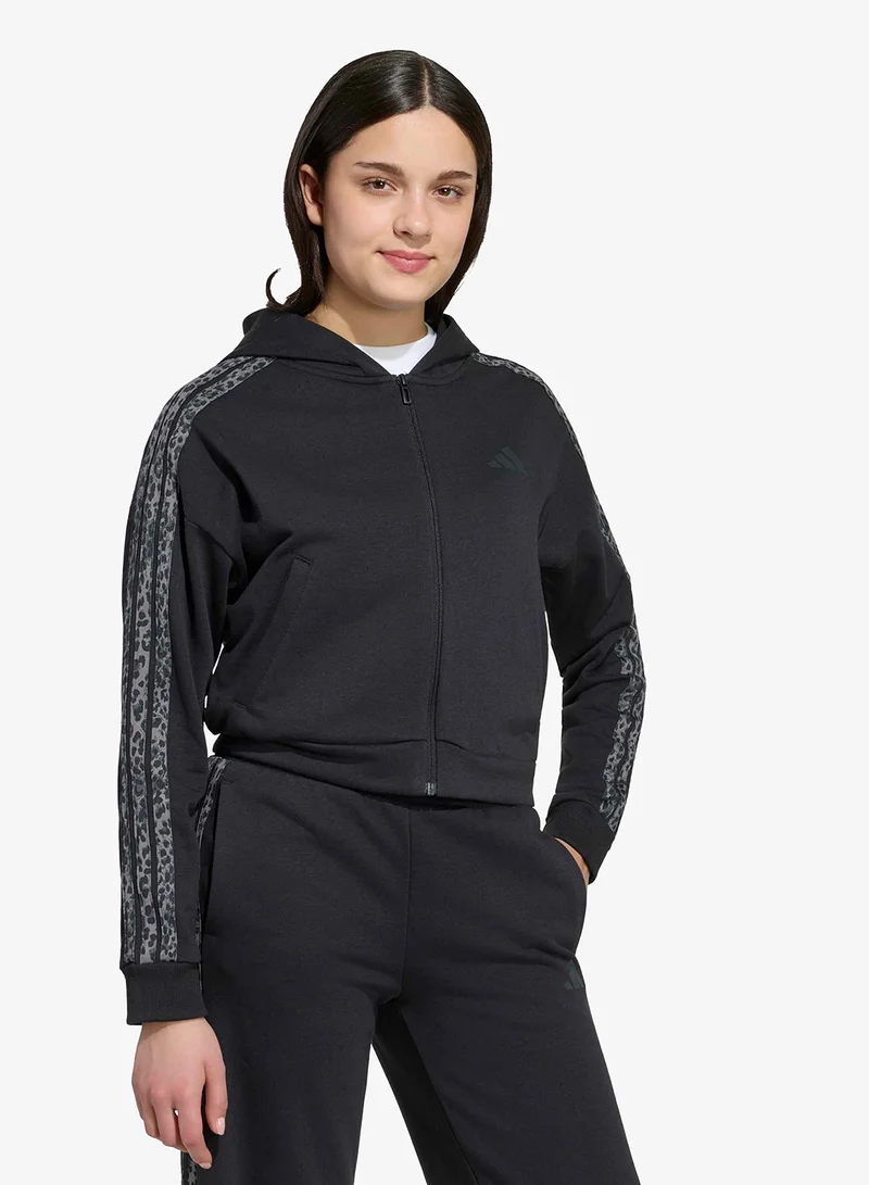 Adidas Youth Seasonals Animal Print Hoodie