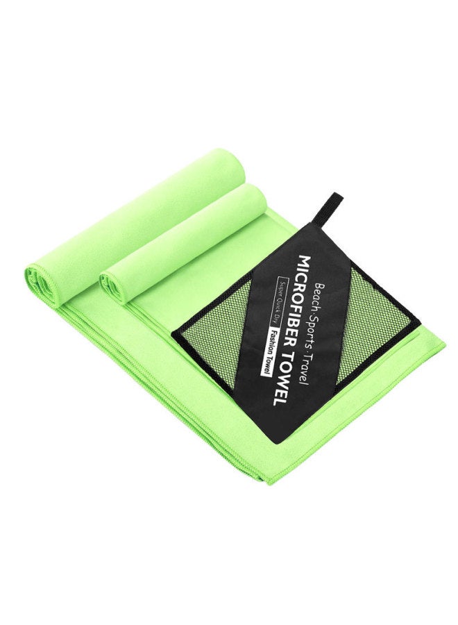 Customized Fine Fiber Sports Quick-drying Towel Absorbent Set Two-piece Swimming Quick-drying Towel Portable Towel Logo