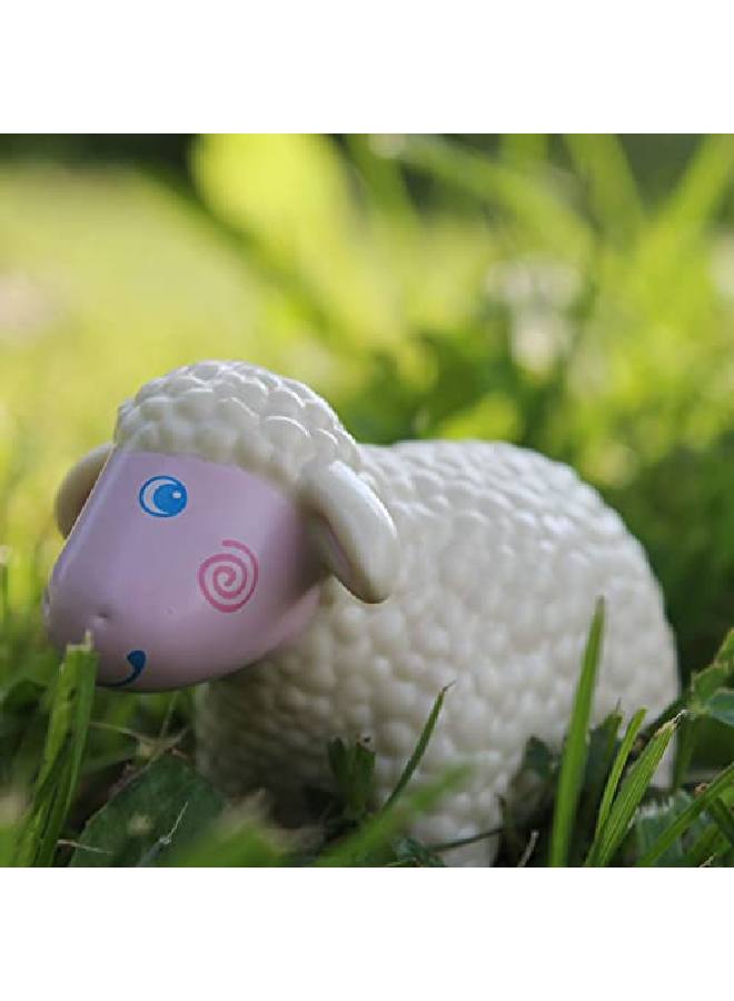 HABA حبا أصدقاء صغار خروف 3.75" لعبة بلاستيكية سميكة لشخصية حيوانات المزرعة - Image 4