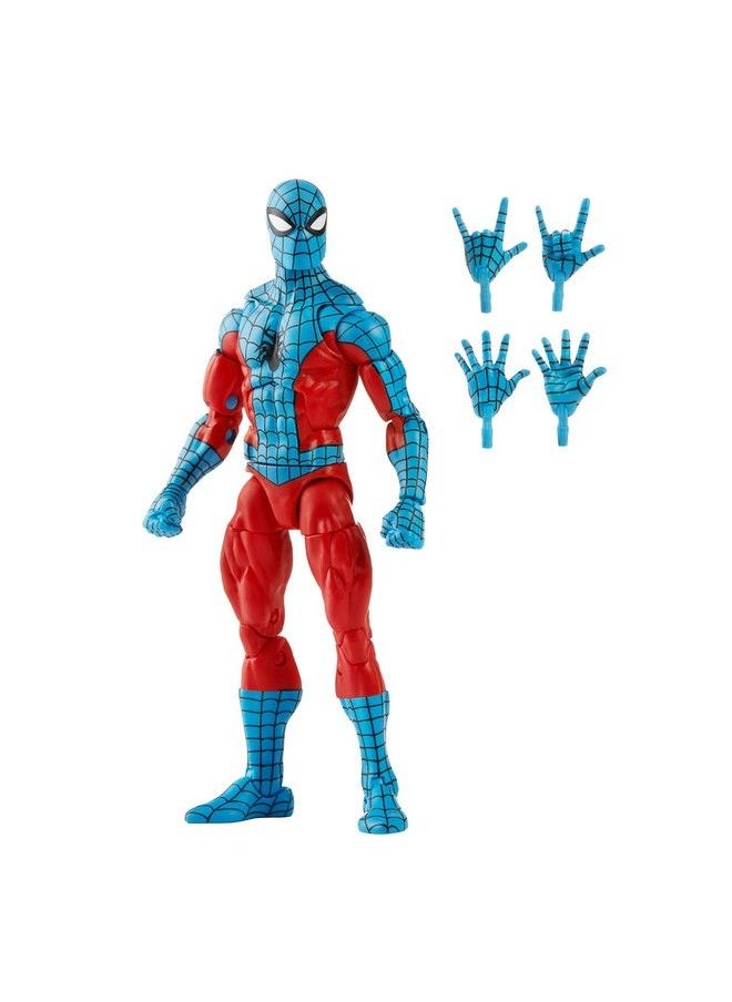 Spider-Man - Hasbro Marvel Legends Series 6 Inch Scale Action Figure Toy Web Man Premium Design 1 Figure And 4 Accessories - Image 1