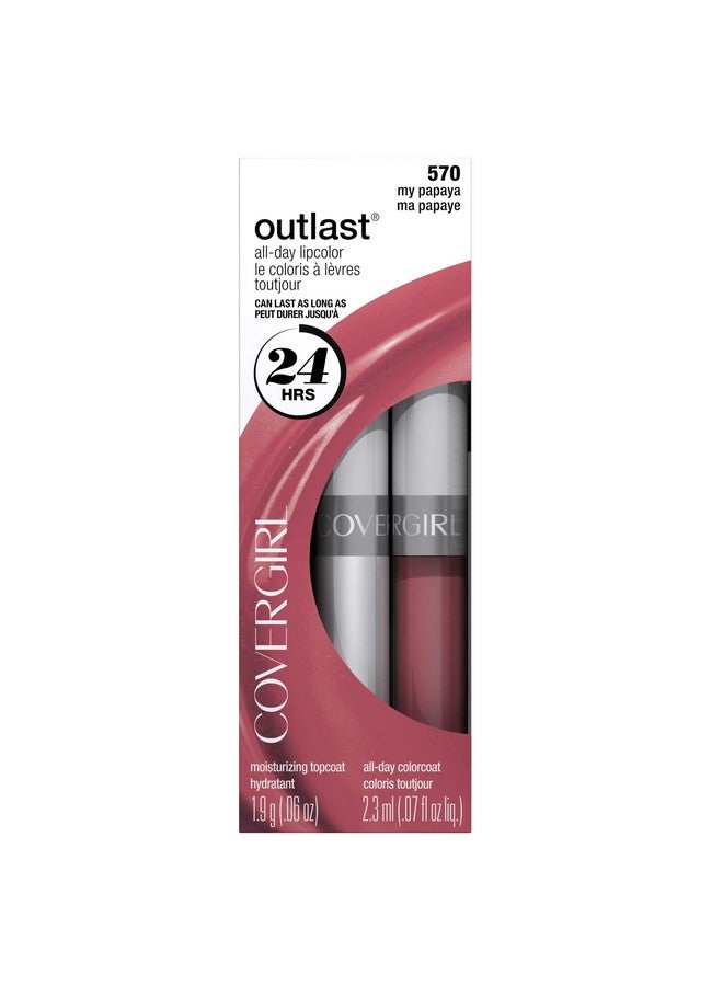 CoverGirl Outlast All Day Two Step Lipcolor My Papaya 570 0.13 Ounce - Image 1