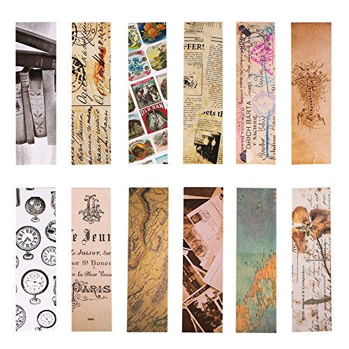 YOSCO Vintage Style Bookmarks for Women Men, 30PCS (Retro Collection) - Image 1