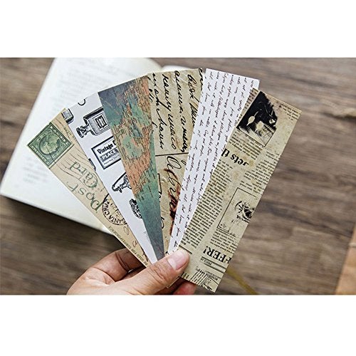 YOSCO Vintage Style Bookmarks for Women Men, 30PCS (Retro Collection) - Image 5