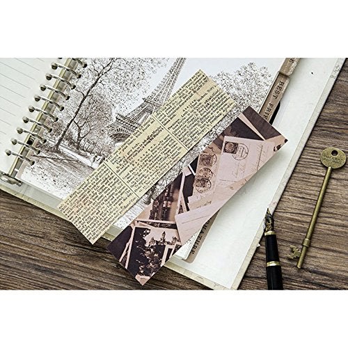 YOSCO Vintage Style Bookmarks for Women Men, 30PCS (Retro Collection) - Image 4