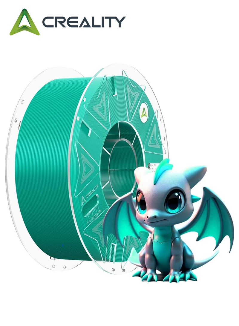 Creality 3D Hyper PLA RFID 3D Printer Filament 1.75mm 1KG, High-Speed 30–600mm/s, Auto RFID Identification, Hyper PLA Filament Support CFS, Fits for Most 3D Printers (Ultramarine Green) Hyper PLA RFID-Ultramarine Green - Image 1
