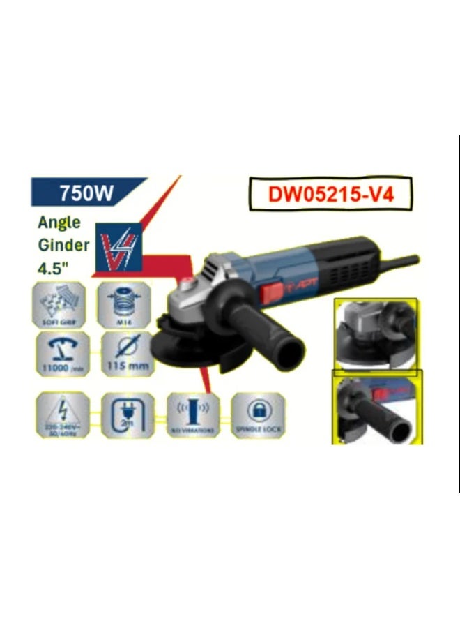 ايه بي تي صاروخ قطعيه 750 وات 4.5 بوصه موديل APT DW05215-V4 - Image 3