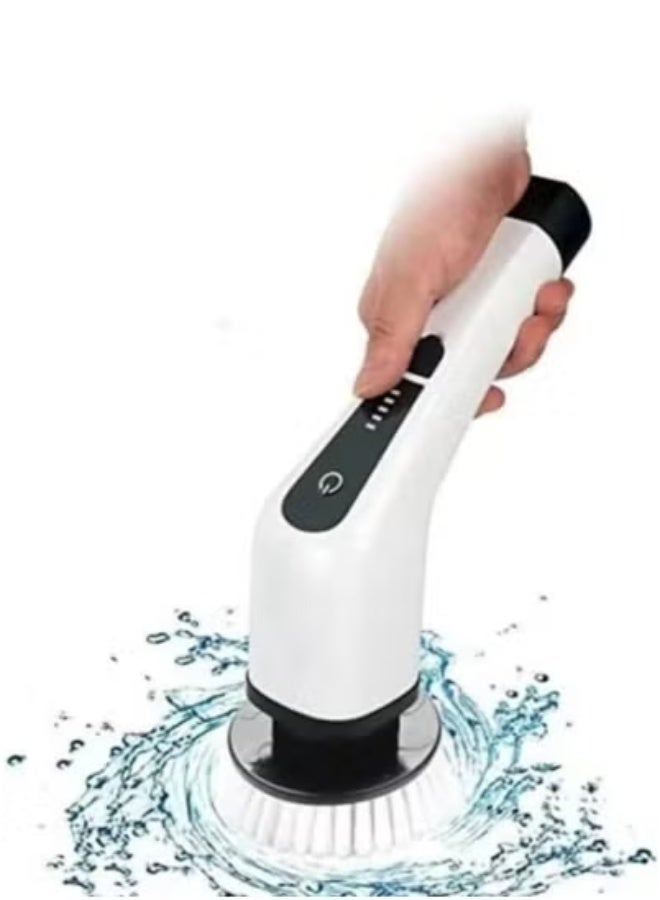 جاجيك 9 in 1 Electric Spin Scrubber – Cordless Power Cleaning Brush with 9 Replaceable Brush Heads & 54-Inch Adjustable Extension Arm | Multi-Purpose Electric Bathroom Scrubber for Shower, Floor, Tub, Tile, Kitchen | Easy Deep Cleaning Tool for Home Use  - Image 1