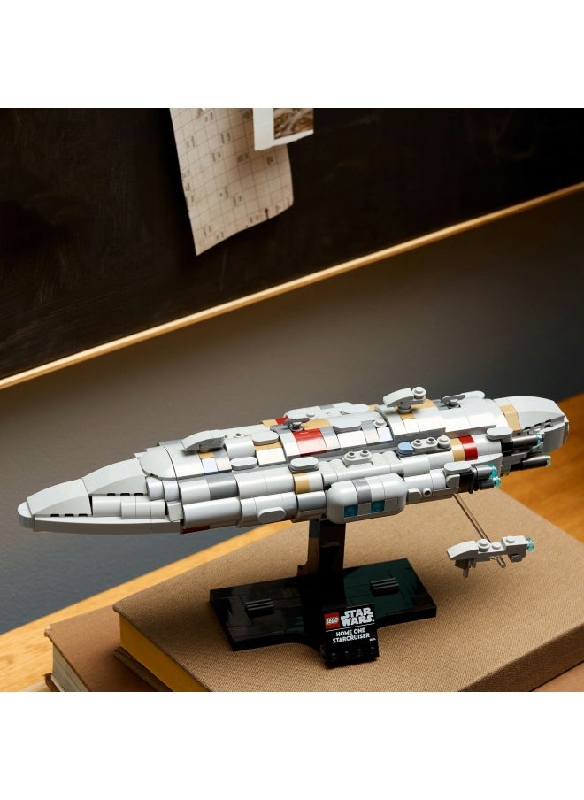 LEGO Star Wars 75405 Home One Starcruiser Building Set for Adults, Collectible Build-and-Display Starship Model with a Stand, Birthday Gift Idea for Men, Women and Teenage Fans of Return of The Jedi (559 pieces)  - Image 5