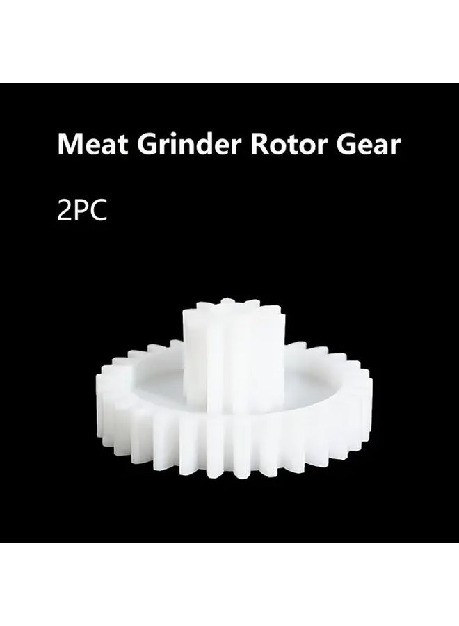 2pcs Plastic Pinion Gears Meat Grinder Replacement Parts Compatible With Multiple Models - Image 3