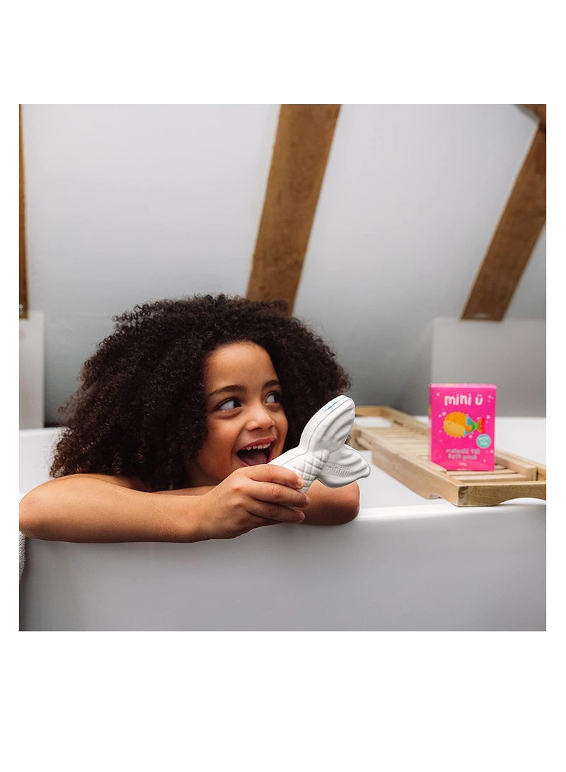 Mini U Strawberry Mermaid Gift Set - Bubble Bath & Bath Bomb - Suitable for Kids & Baby from Newborn - Vegan & Cruelty Free - Image 5