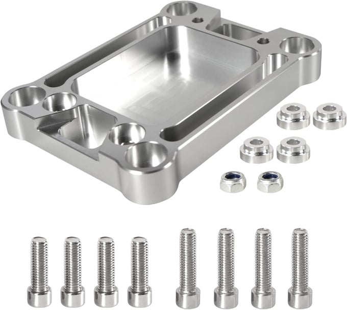 Shift Lever Base Shifter Box Plate Adapter for Honda Civic Integra K20 K24 K-Series Swap
