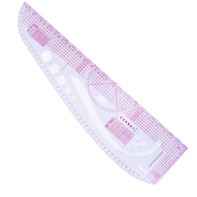 French Curved Ruler 3245 Multifunctional Patchwork Sewing Tool Dressmaking Template - Image 2