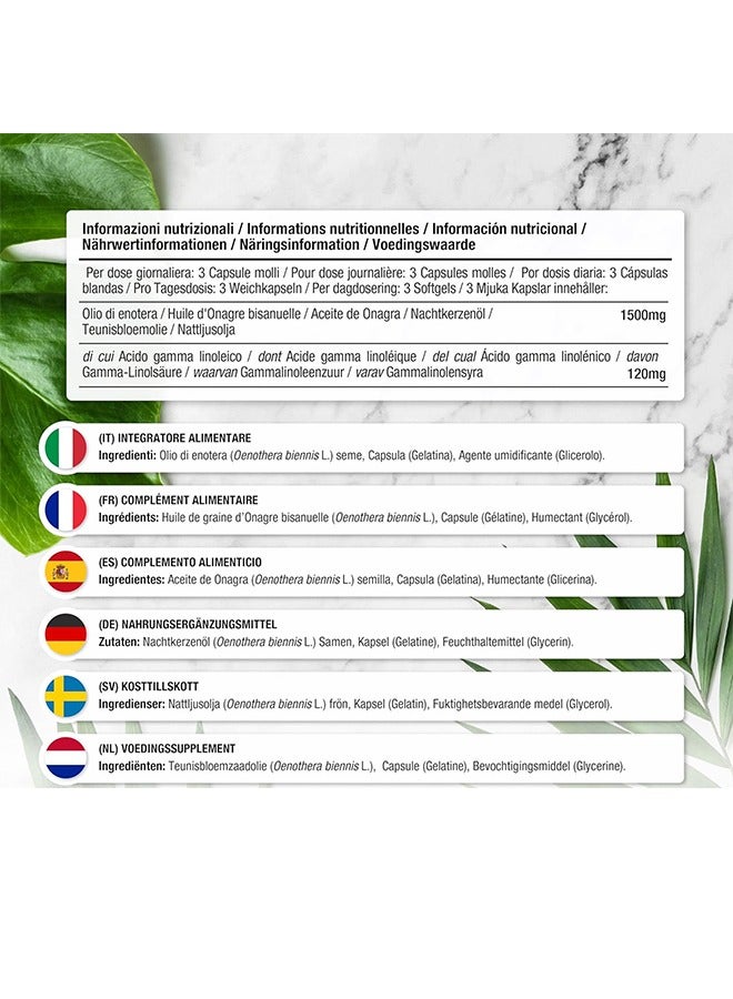 بيودي زيت زهرة الربيعالعشرين - دعم صحة المرأة - 90 كبسولة هلامية - Image 4