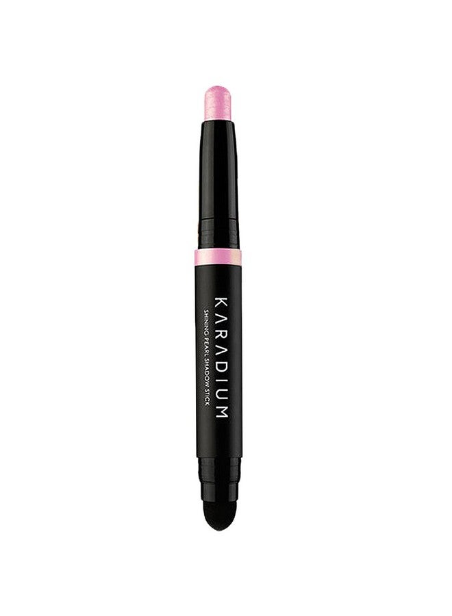 KARADIUM Shining Pearl Smudging Eye Shadow Stick 1.4G (2 Ice Pink) Waterproof Long Lasting Daily Eye Makeup Eye Shadow Stick Creamy Texture, Easy To Draw Hypoallergenic For Sensitive Eyes - Image 1
