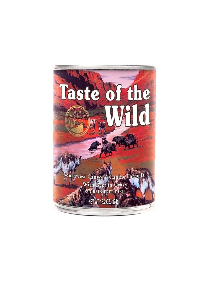 Taste Of The Wild Southwest Canyon Canine With Beef In Gravy Wet Dog Food - Image 1
