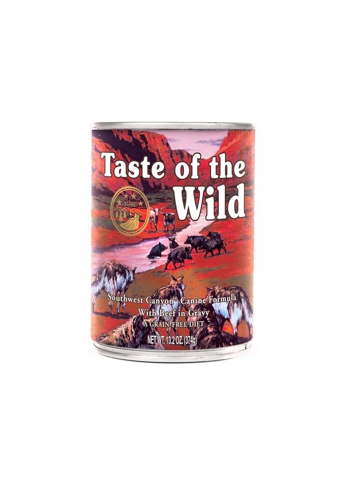 Taste Of The Wild Southwest Canyon Canine With Beef In Gravy Wet Dog Food - Image 3