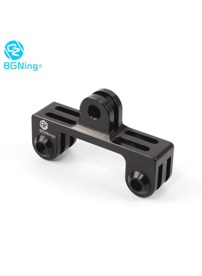 BGNING Double-headed Aluminum Alloy Bracket Fill Light Adapter For GoPro 12 Series Xinjiang 360 Accessories-Color:Bidirectional Bracket-Single  - Image 1