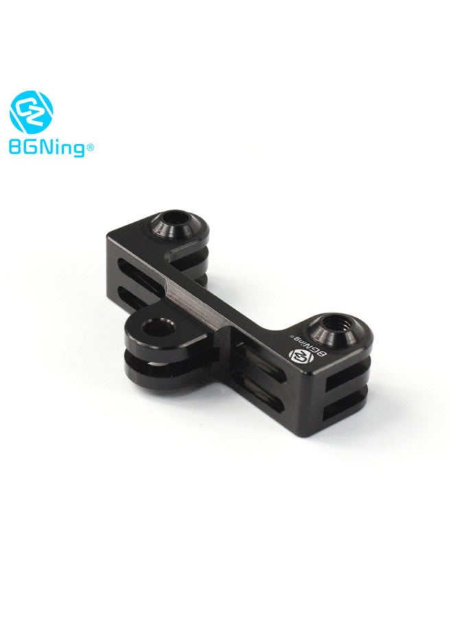 BGNING Double-headed Aluminum Alloy Bracket Fill Light Adapter For GoPro 12 Series Xinjiang 360 Accessories-Color:Bidirectional Bracket-Single  - Image 3