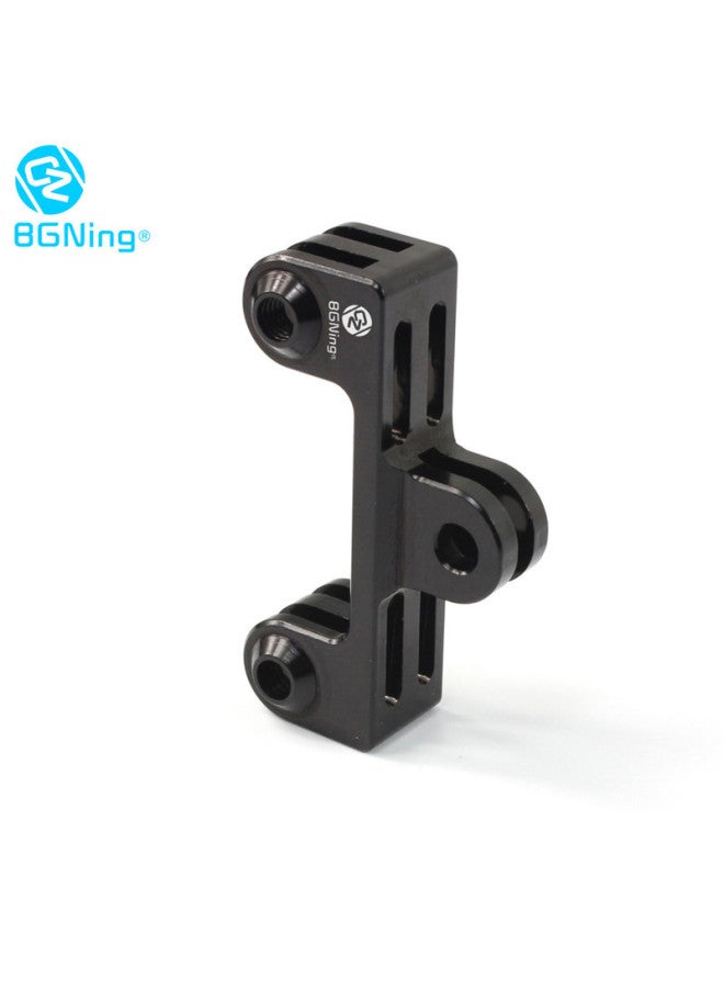 BGNING Double-headed Aluminum Alloy Bracket Fill Light Adapter For GoPro 12 Series Xinjiang 360 Accessories-Color:Bidirectional Bracket-Single  - Image 4