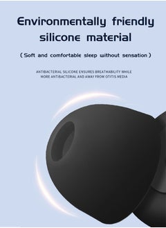 Polish'D Silicone Ear Plugs for Sleeping-Reusable Ear Plugs for Noise Reduction, Comes with Storage Box, Hearing Protection Noise Cancelling Ear Plugs, Ear Plugs for Kids, 2 Ear Tips (Black)  - Image 4