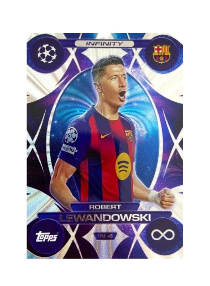 Topps Match Attax 25/26 - Bundle 46 Cards including Cristiano Ronaldo & Lewandowski - Image 3