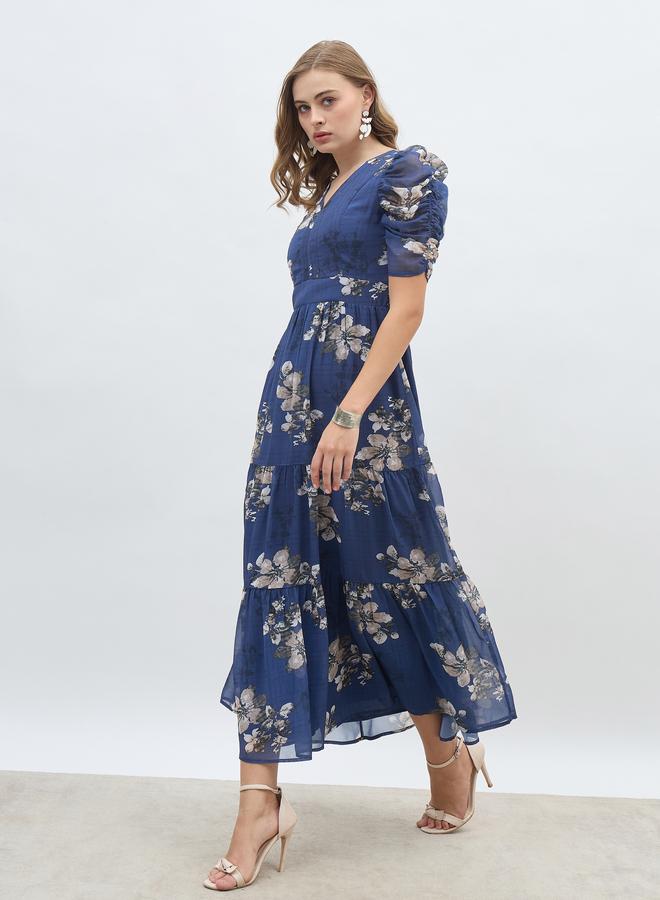 Floral Tiered Dress