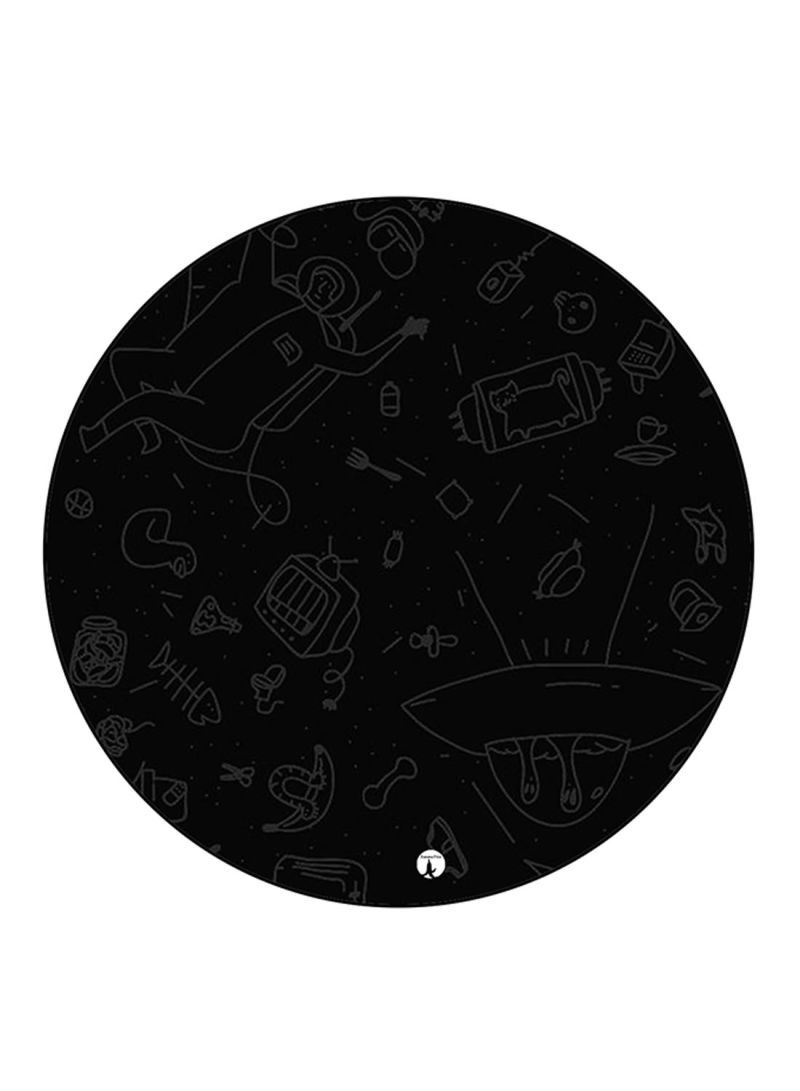 RKN Random Things Printed Mouse Pad  Multicolour
