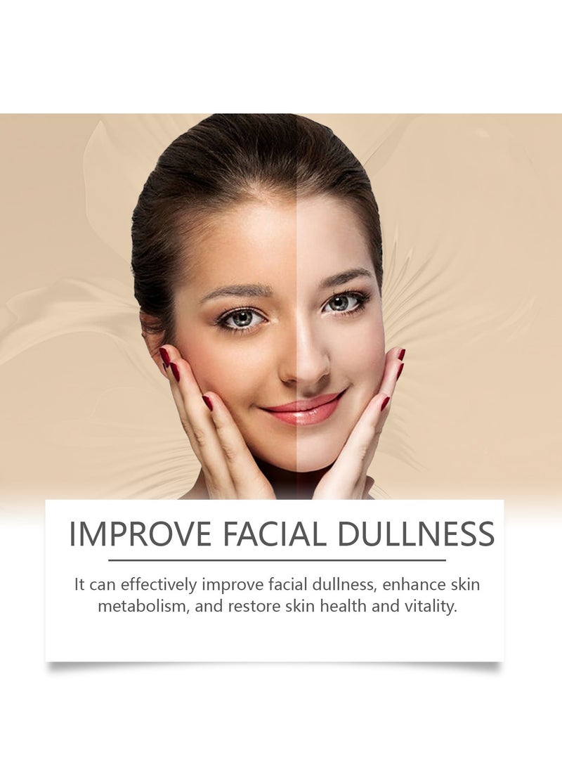 EELHOE Lightening Peel off Mask, Instant Whitening Niacinamide Peel-Off Mask, Lightening Peel off Mask with Chocolate and Niacinamide, Moisturizing 60g - Image 4