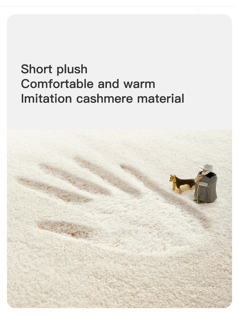 شاربدو سجادة منطقة على الطراز القديم مطبوعة غير قابلة للانزلاق ذات ملمس ناعم للغاية لغرفة المعيشة وغرفة النوم والمطبخ وديكور السجادة الأرضية مستطيلة الشكل 200 × 300 سم - Image 3