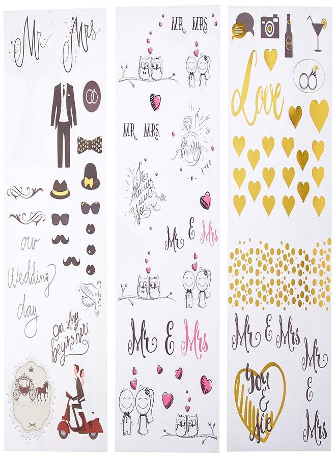 Zink Colorful & Decorative Sticker Sets for Instant Photo Projects - 9 Unique Sets (Wedding, Travel, Party, ABC, Love, Graduation, Baby) Compatible with Kodak, Lifeprint, Polaroid, HP, Canon, Fujifilm - Image 3