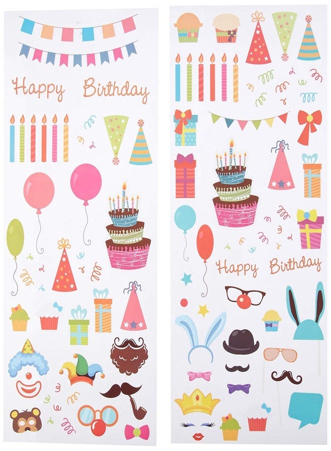 Zink Colorful & Decorative Sticker Sets for Instant Photo Projects - 9 Unique Sets (Wedding, Travel, Party, ABC, Love, Graduation, Baby) Compatible with Kodak, Lifeprint, Polaroid, HP, Canon, Fujifilm - Image 5