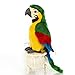 Cute rabbit 12 inch Macaw Parrot Plush Toy Stuffed Animal Toy Plush Animal Doll Green - Image 3