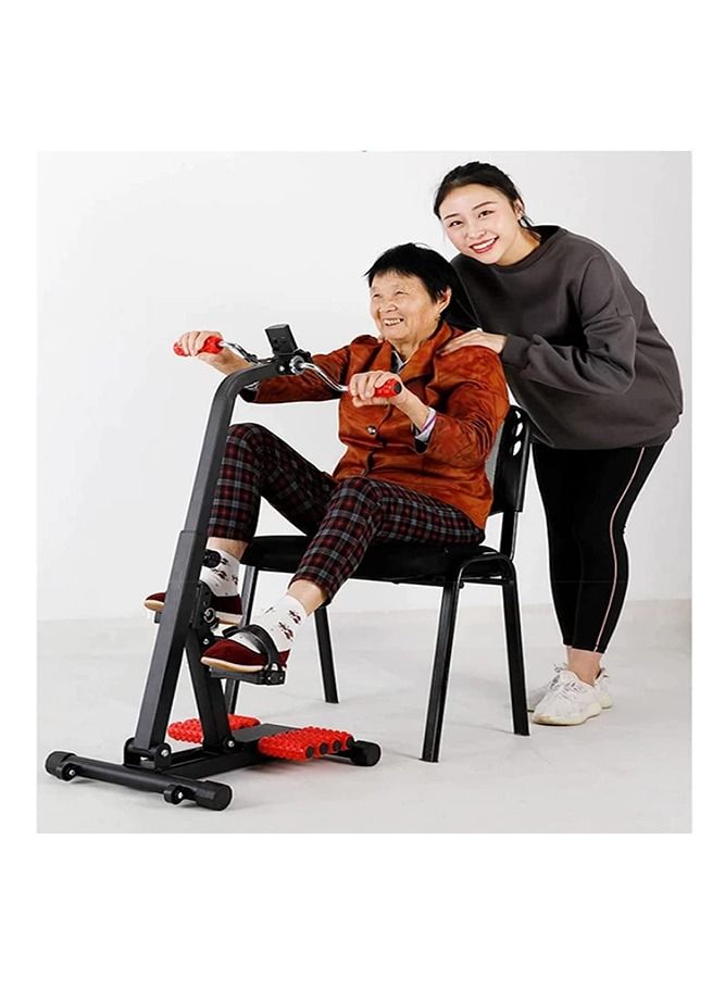 Max Strength Strength Fitness Master Gym Mini Exercise Bike Portable Home Pedal Exerciser Home Gym Fitness Leg Arm Cardio Training - Image 2