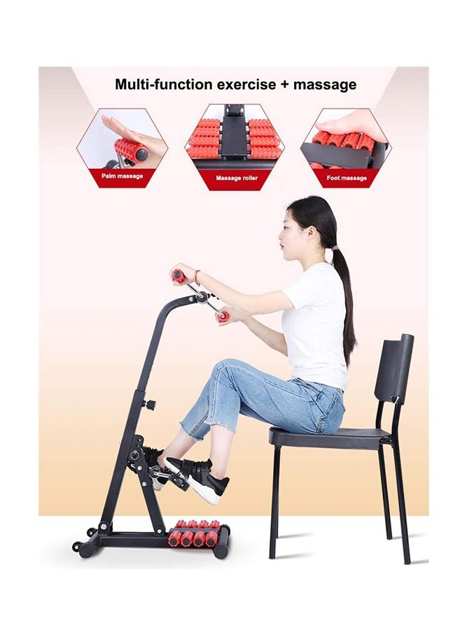 Max Strength Strength Fitness Master Gym Mini Exercise Bike Portable Home Pedal Exerciser Home Gym Fitness Leg Arm Cardio Training - Image 4