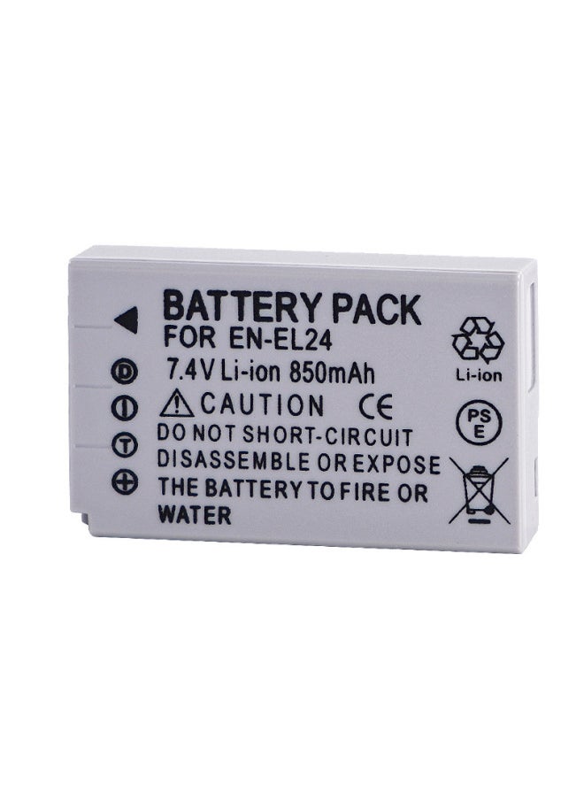 EN-EL24 Battery Suitable For NIKON El24 NIKON 1 J5 1J5 Micro Single Camera Lithium Battery ENEL24-Standard Capacity:850mAH