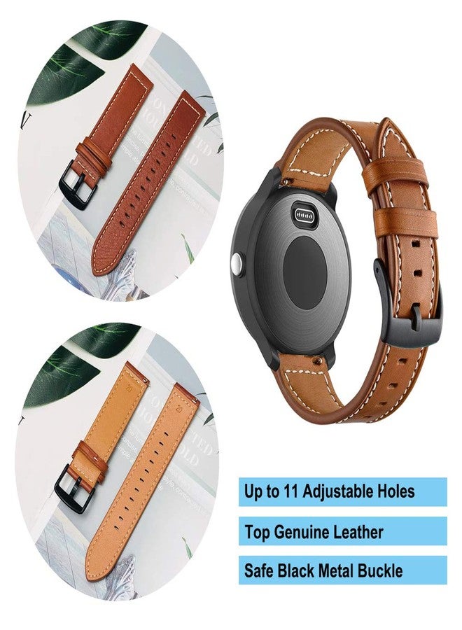YEEJOK أشرطة YEEJOK Vivoactive 6/5/3 للرجال والنساء، أشرطة ساعة بديلة معدنية + جلدية مقاس 20 مم متوافقة مع Garmin Venu/Venu Sq/Venu 2 Plus/Vivoactive 3 Music/Forerunner 645/245 ساعة ذكية - فضي + أسود - Image 4