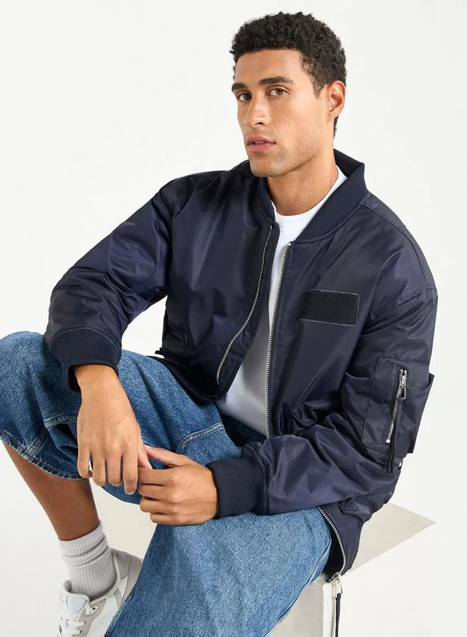 سبلاش فيڤ جاكيت بومبر بسحاب وتفاصيل جيب