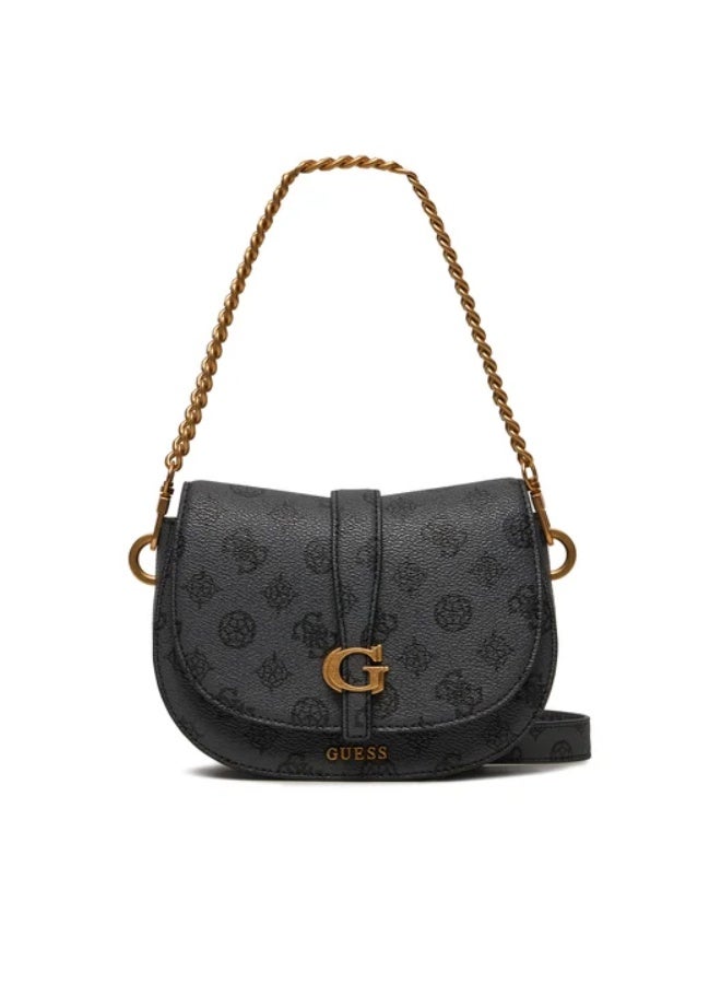 جس حقيبة كتف نسائية من GUESS بسحاب وشعار العلامة التجارية - Image 1