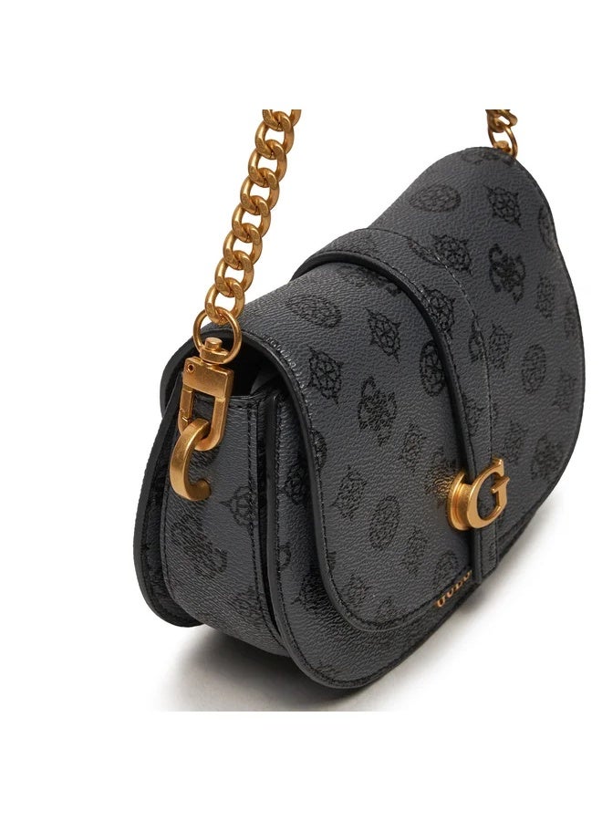 جس حقيبة كتف نسائية من GUESS بسحاب وشعار العلامة التجارية - Image 5