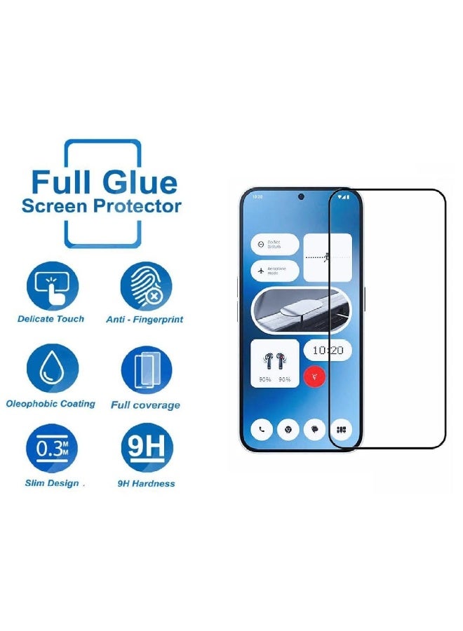 DUSALA Screen Protector for Nothing Phone 3A / Nothing Phone 3A Pro Tempered Glass Screen Protector Anti Fingerprint Scratch Resistance Glass for Nothing 3A Pro / Nothing 3A - Image 5