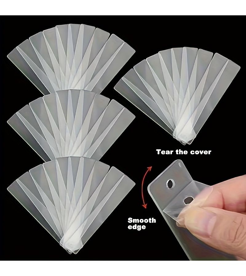 30 Transparent Acrylic Bookmark Set with Tassels for Readers Party Gifts - Image 1