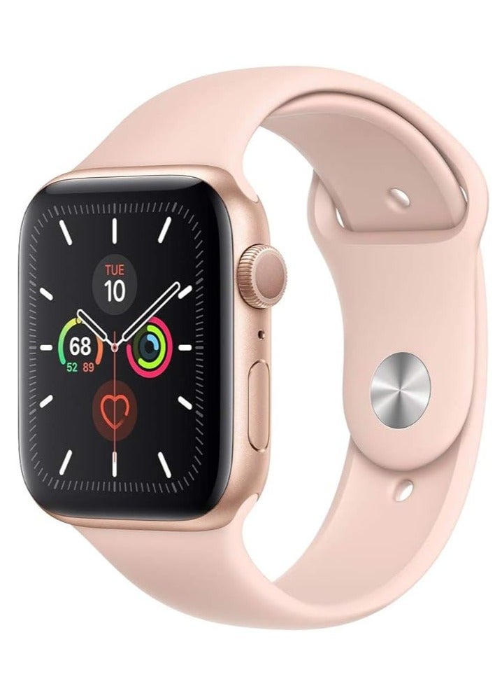 ten.tech Ten Tech Silicone Sport Band for Apple Watch Ultra/Ultra 2 49mm 45mm 44mm 42mm, Waterproof Soft Silicone Sports Band for iWatch Ultra SE 8/7/6/5/4/3/2/1, Light pink - Image 1