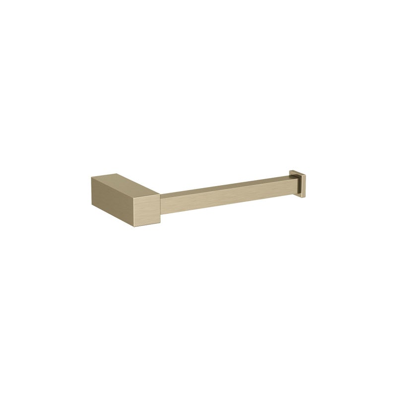 Amerock BH36081BBZ Golden Champagne Single Post Toilet Paper Holder 578 in 149 mm Length Toilet Tissue Holder Monument Bath Tissue Holder Bathroom Hardware Bath Accessories