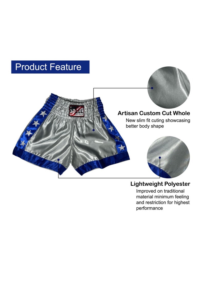 Spall Boxing Shorts For Men Muay Thai Shorts For Kickboxing Wrestling Grappling Fight And Cross Training Martial Arts Training Gym Clothing  - Image 5