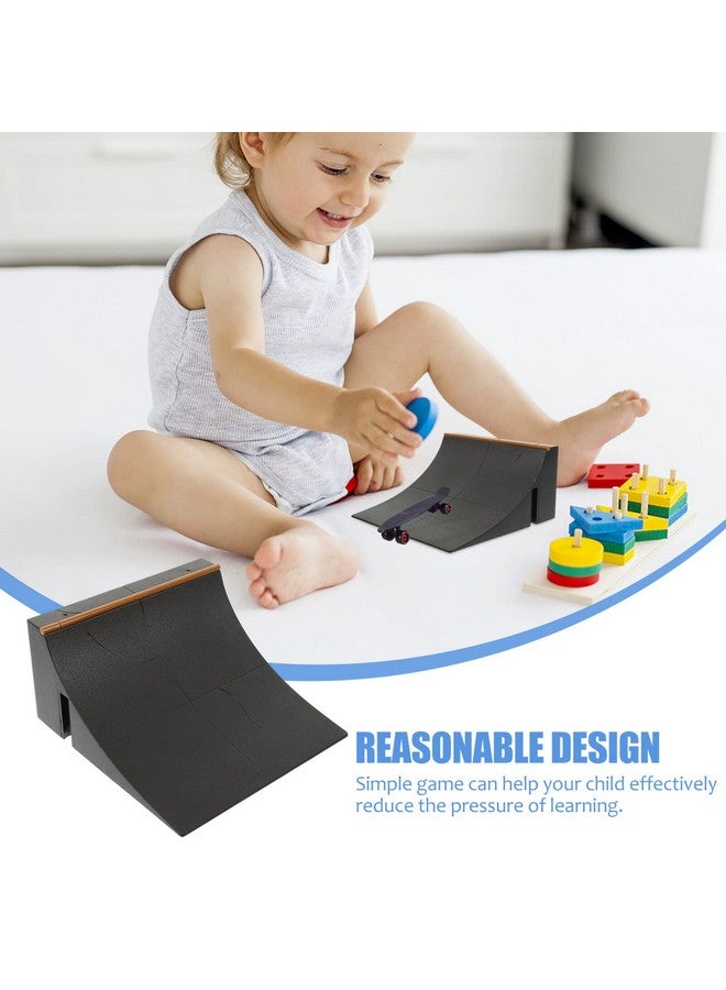 Alasum Finger Skateboards Finger Skateboard Ramp Set Finger Skateboard Park Mini Finger Toys Fingerboard Obstacle For Finger Bike Scooters Ramp Park Fingerboard Obstacles - Image 4